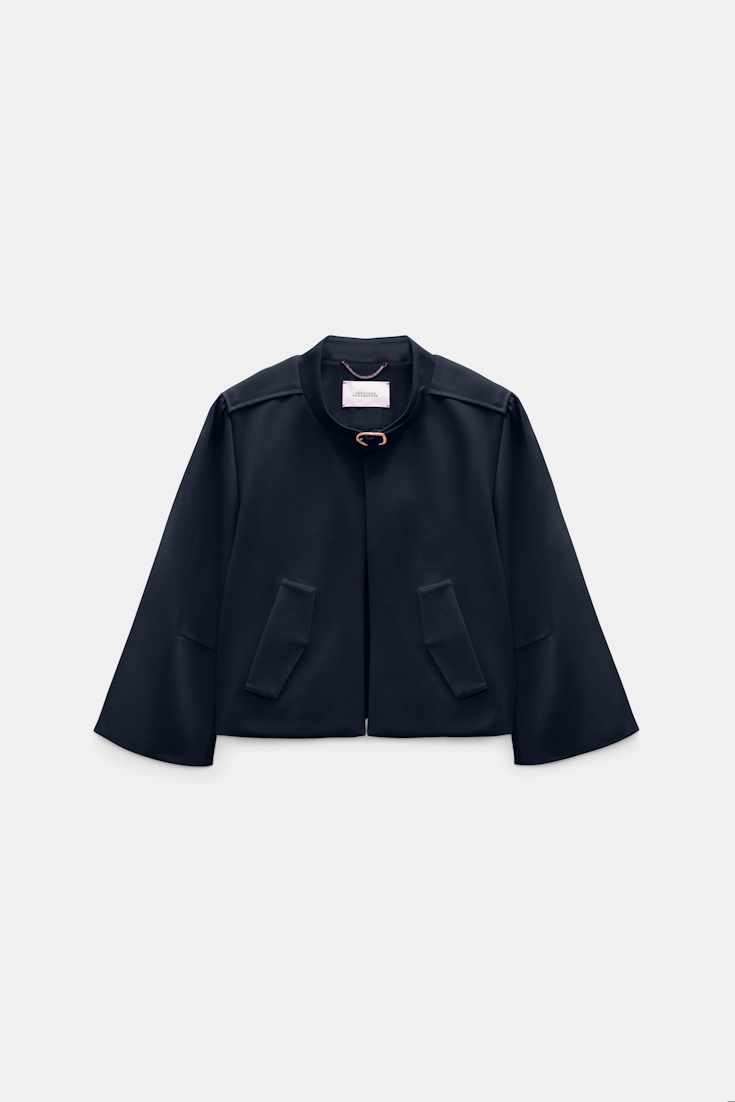 Dorothee Schumacher Jacke aus Punto Milano dark navy