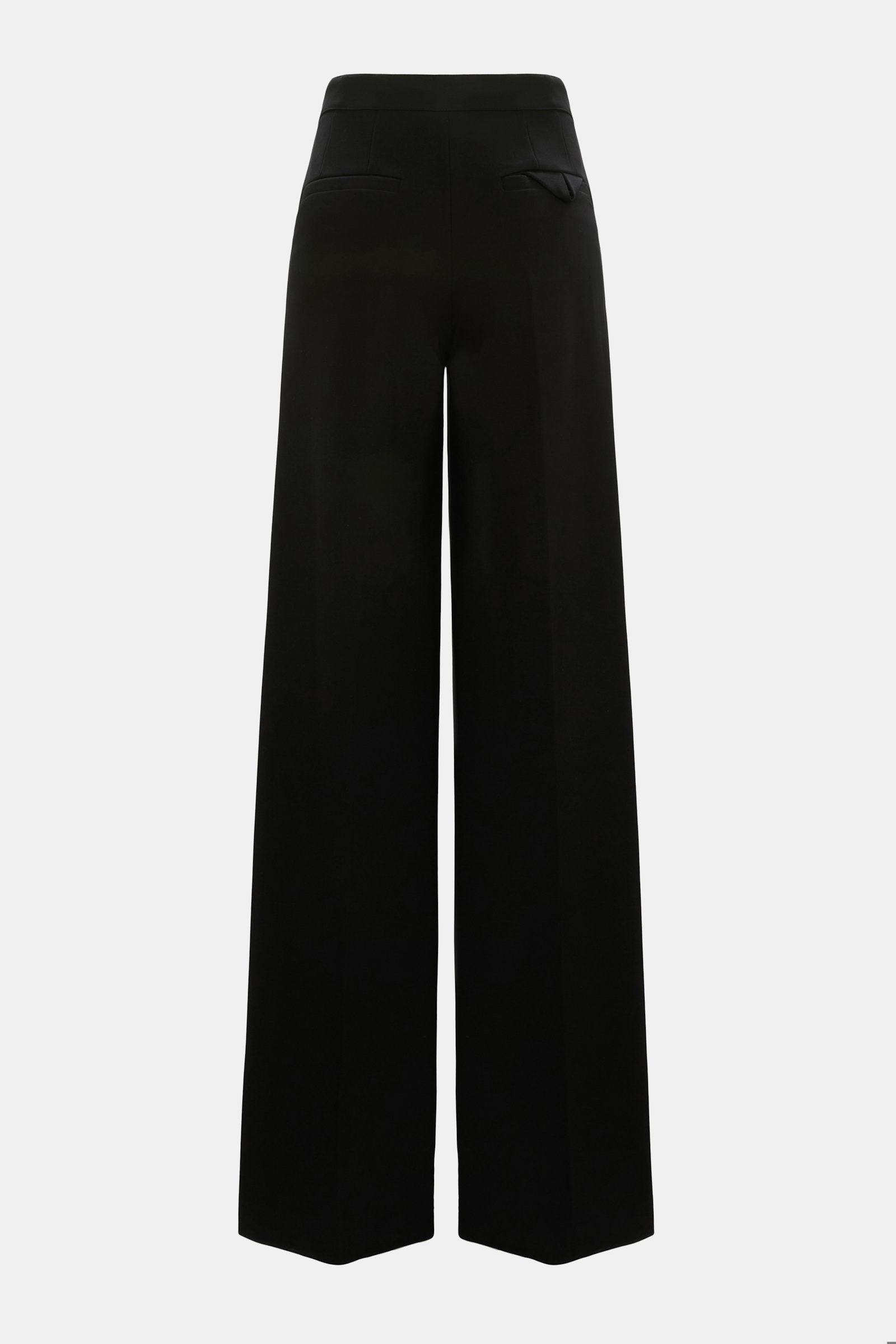 Dorothee Schumacher Wide Leg Pants aus Punto Milano pure black