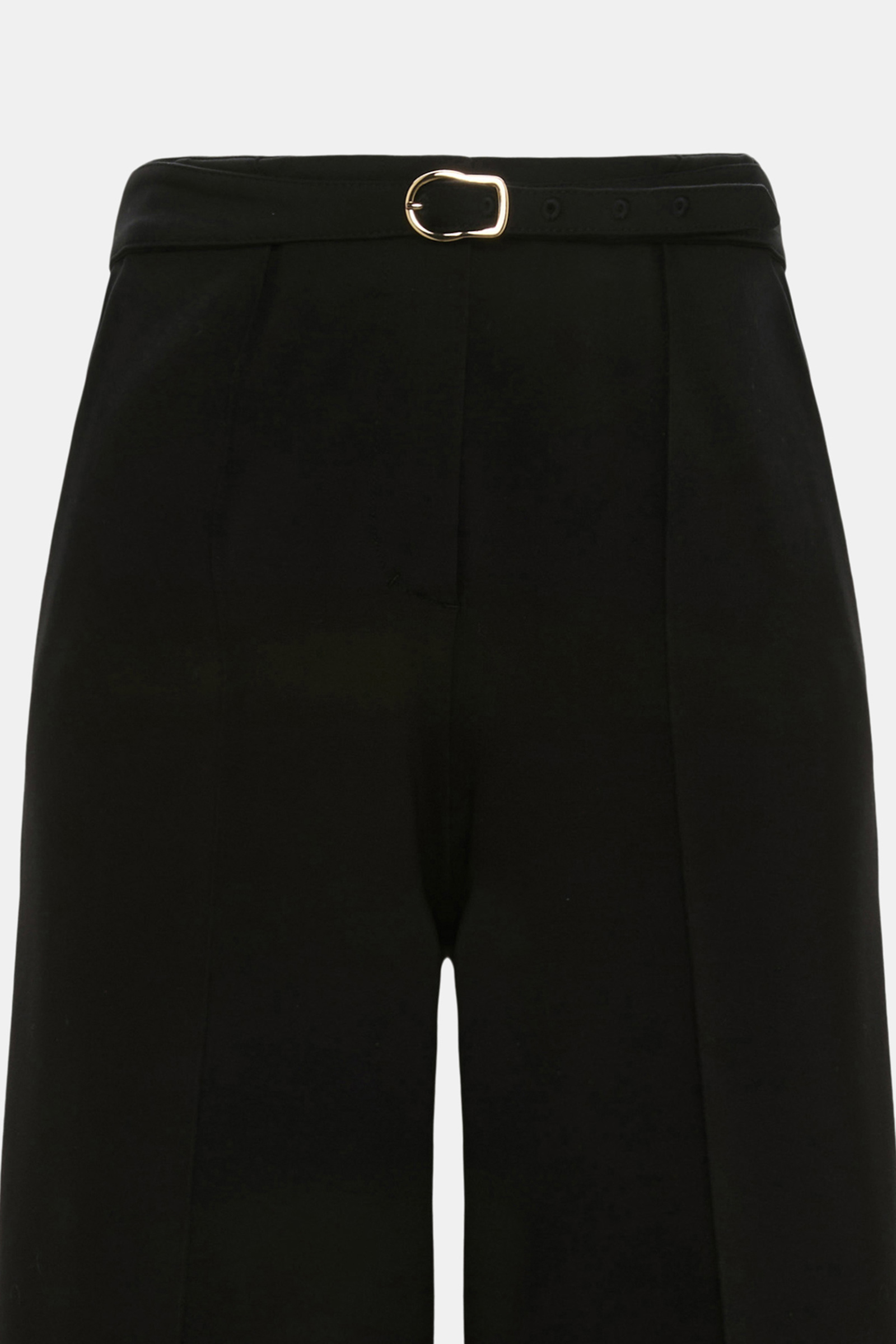 Dorothee Schumacher Wide Leg Pants aus Punto Milano pure black
