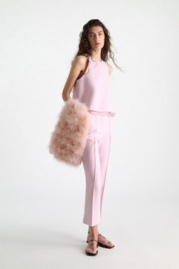 Dorothee Schumacher Top aus Punto Milano candy