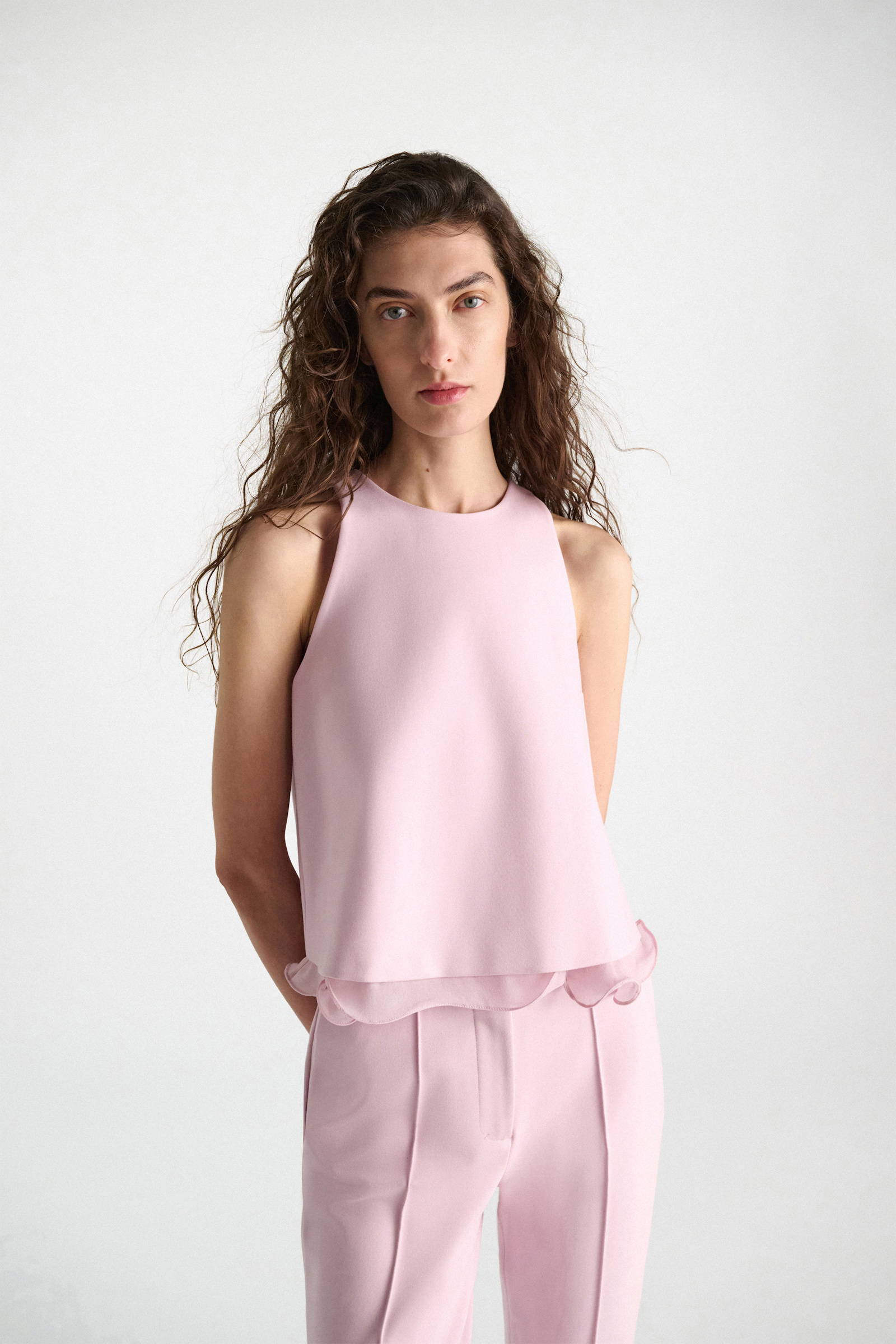 Dorothee Schumacher Top aus Punto Milano candy