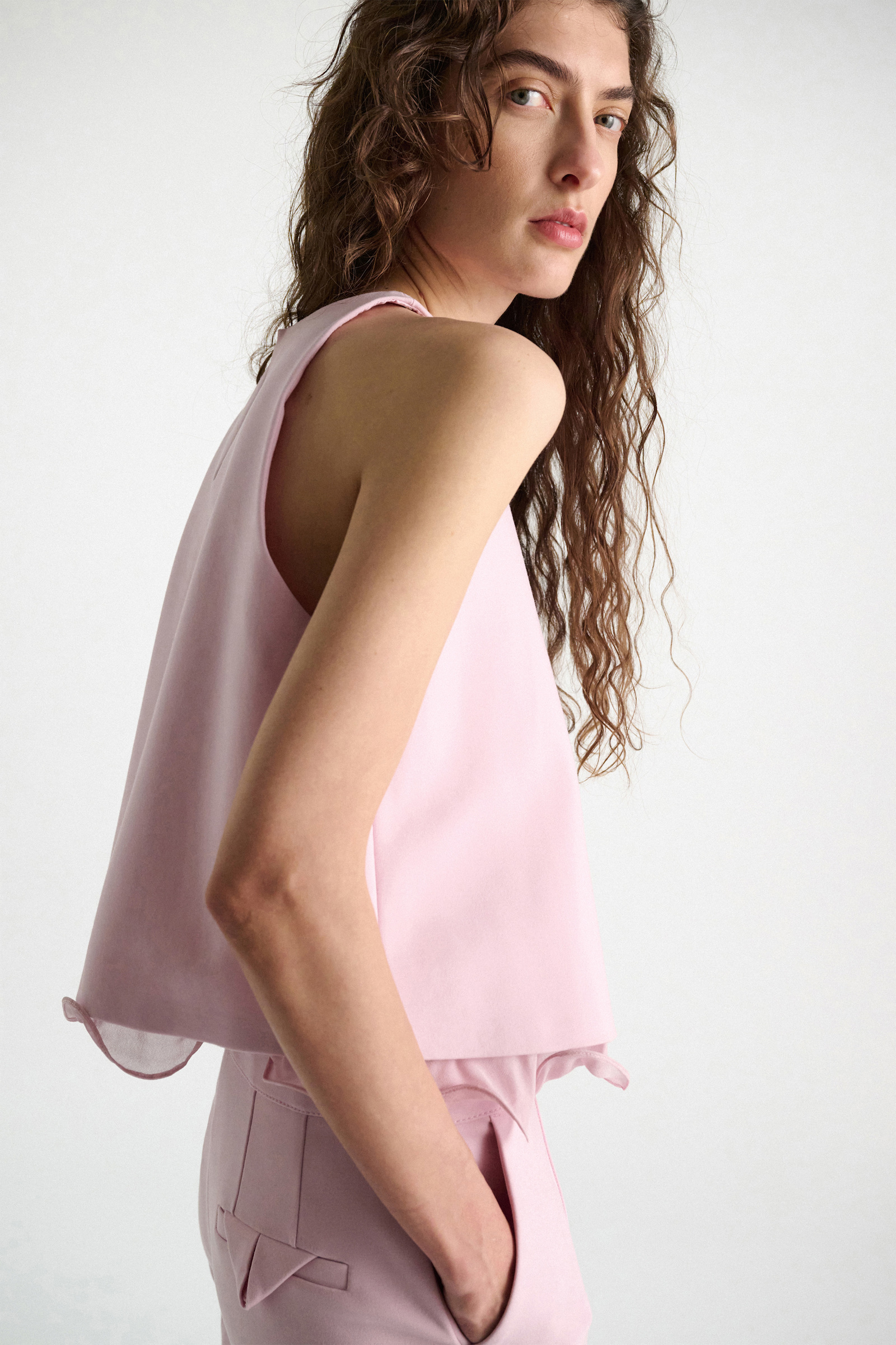 Dorothee Schumacher Top aus Punto Milano candy