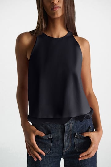 Dorothee Schumacher Top aus Punto Milano dark navy