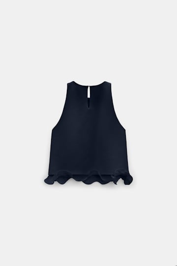 Dorothee Schumacher Top aus Punto Milano dark navy