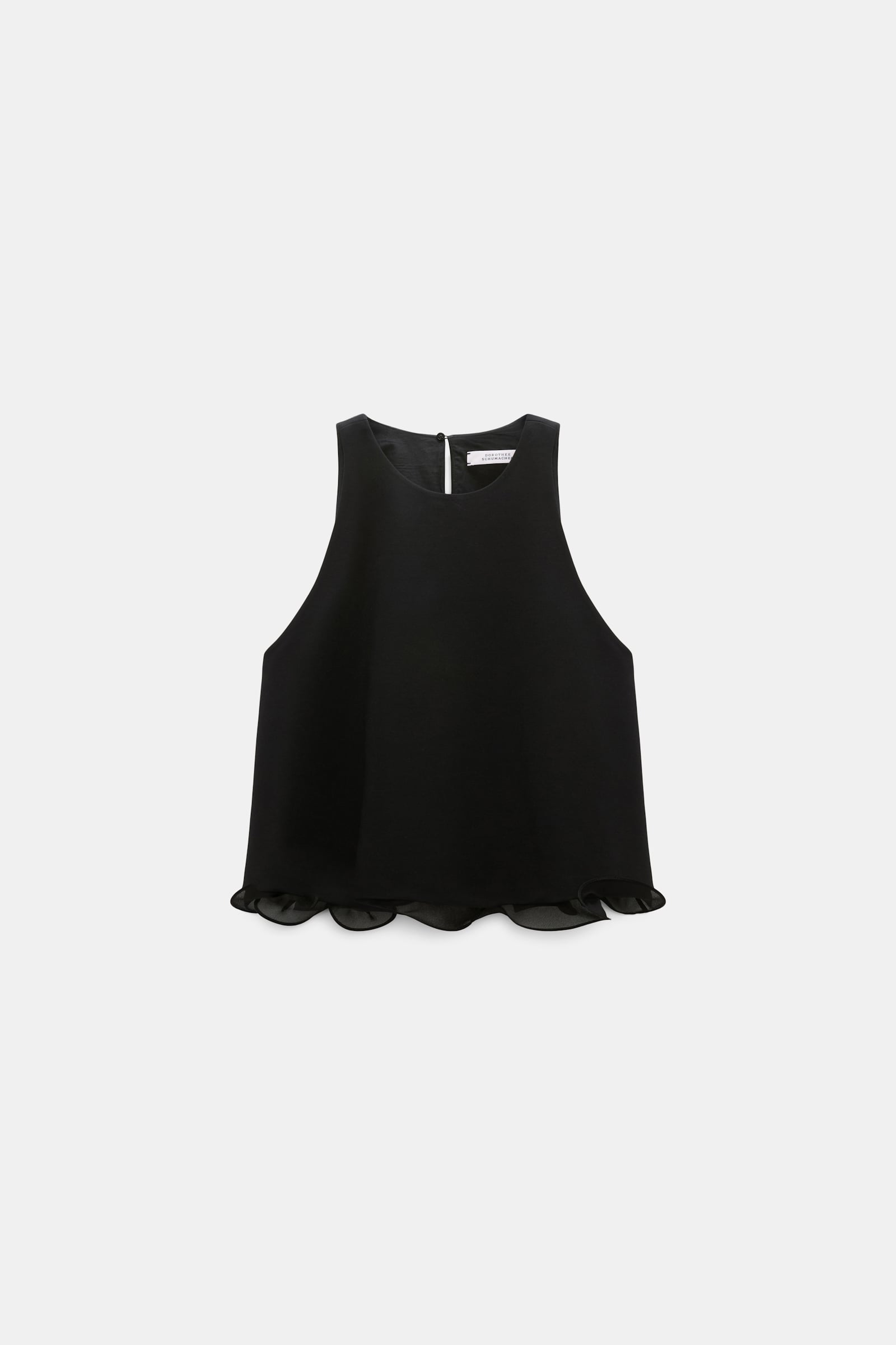 Dorothee Schumacher Top aus Punto Milano pure black