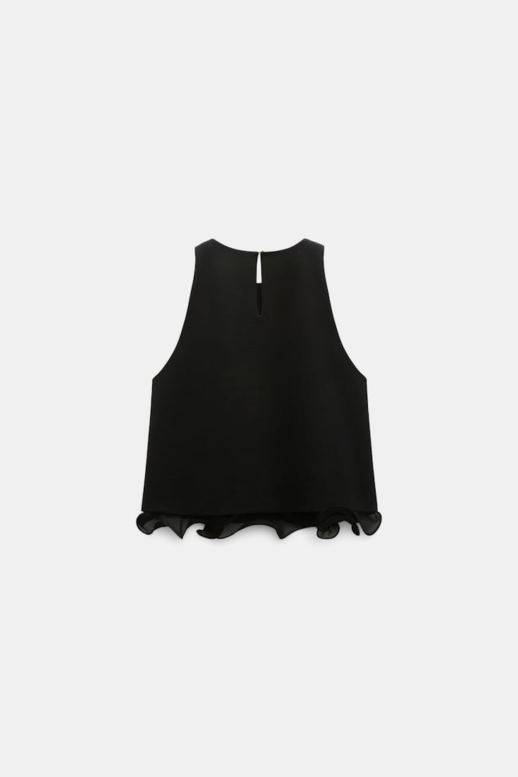 Dorothee Schumacher Top aus Punto Milano pure black