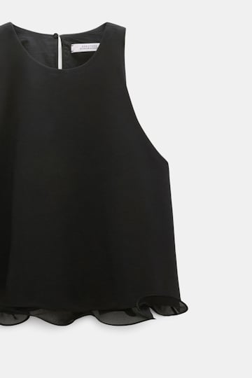 Dorothee Schumacher Top aus Punto Milano pure black