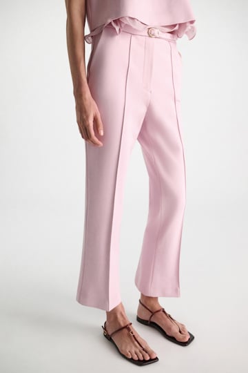Dorothee Schumacher Kick flare pants in Punto Milano candy