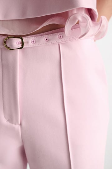 Dorothee Schumacher Kick flare pants in Punto Milano candy