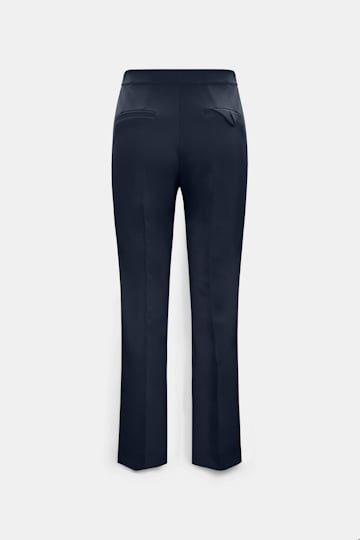 Dorothee Schumacher Kick flare pants in Punto Milano dark navy