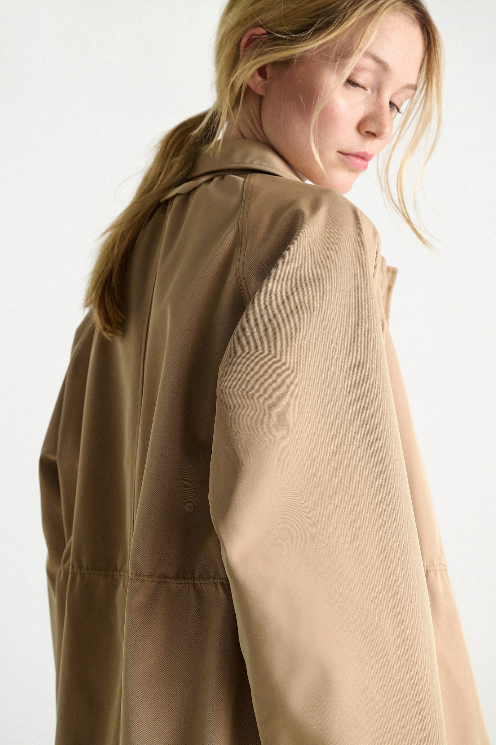 Dorothee Schumacher Technical cotton coat trench