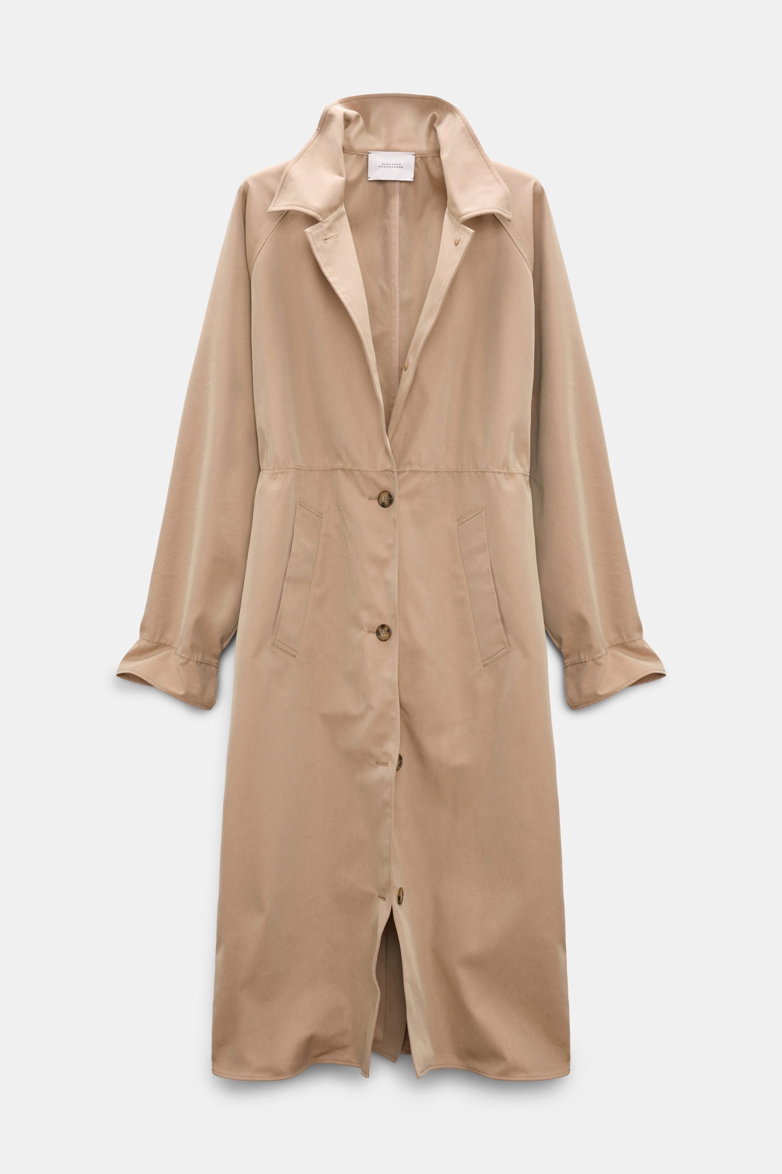 Dorothee Schumacher Technical cotton coat trench