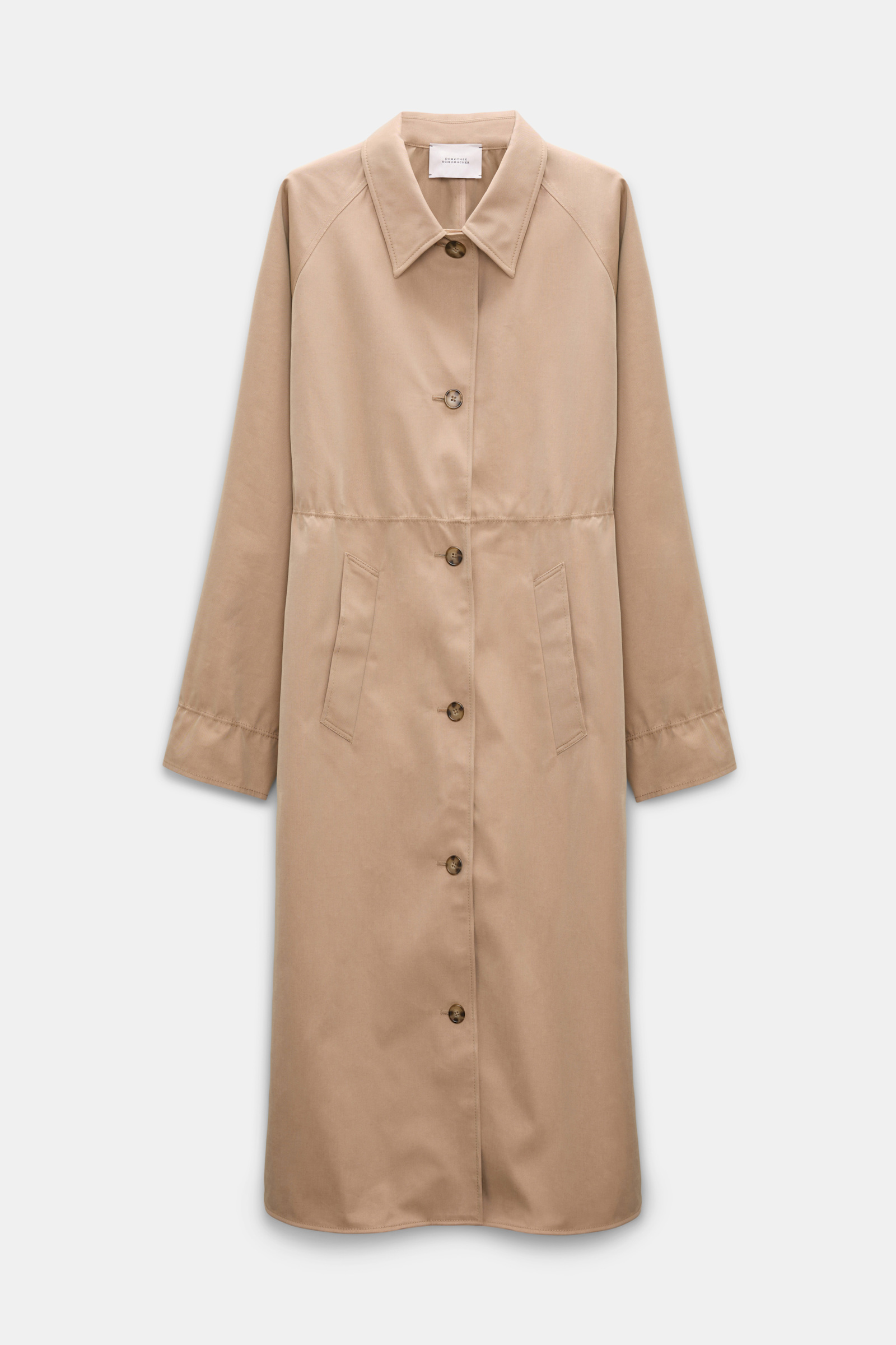 Dorothee Schumacher Technical cotton coat trench