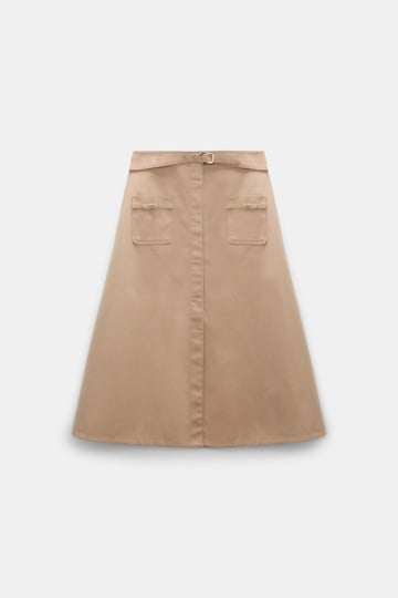 Dorothee Schumacher Rock aus Technostoff trench