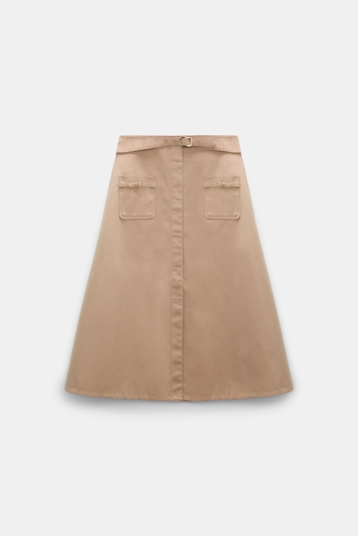 Dorothee Schumacher Rock aus Technostoff trench