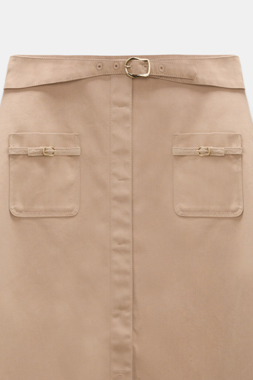 Dorothee Schumacher Rock aus Technostoff trench