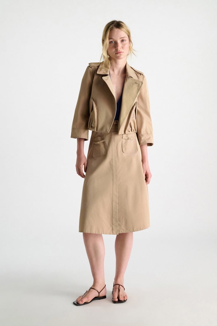 Dorothee Schumacher Jacke aus Technostoff trench