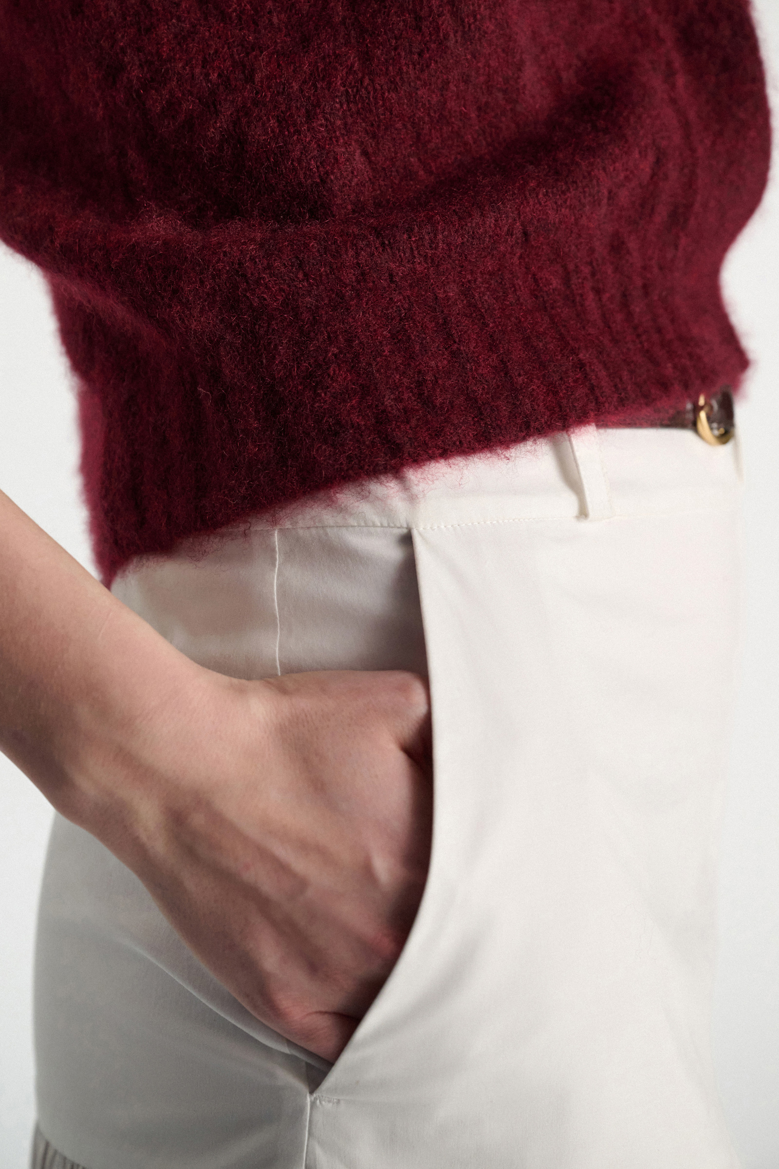 Dorothee Schumacher Stretch cotton poplin tiered skirt pure white