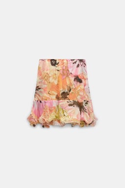 Dorothee Schumacher Signature print viscose georgette skirt boho flower print