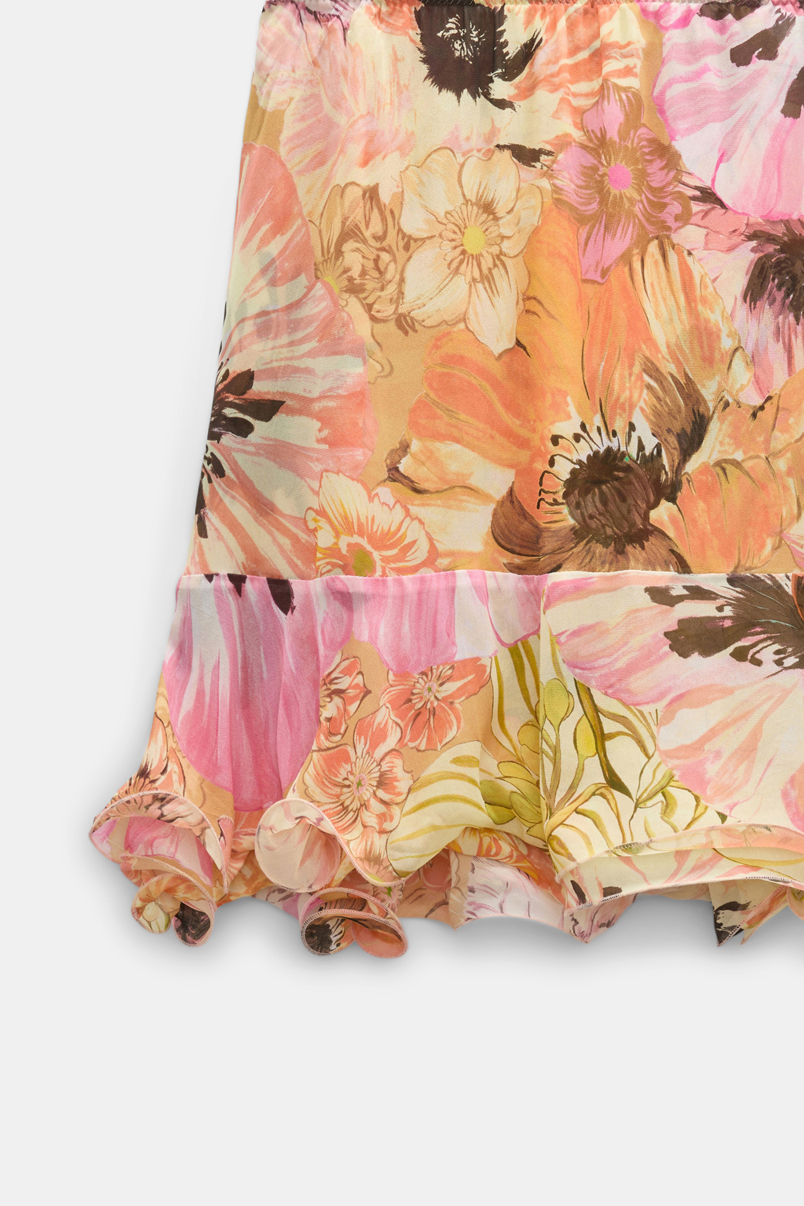 Dorothee Schumacher Rock im Signature Print aus Viskose-Georgette boho flower print