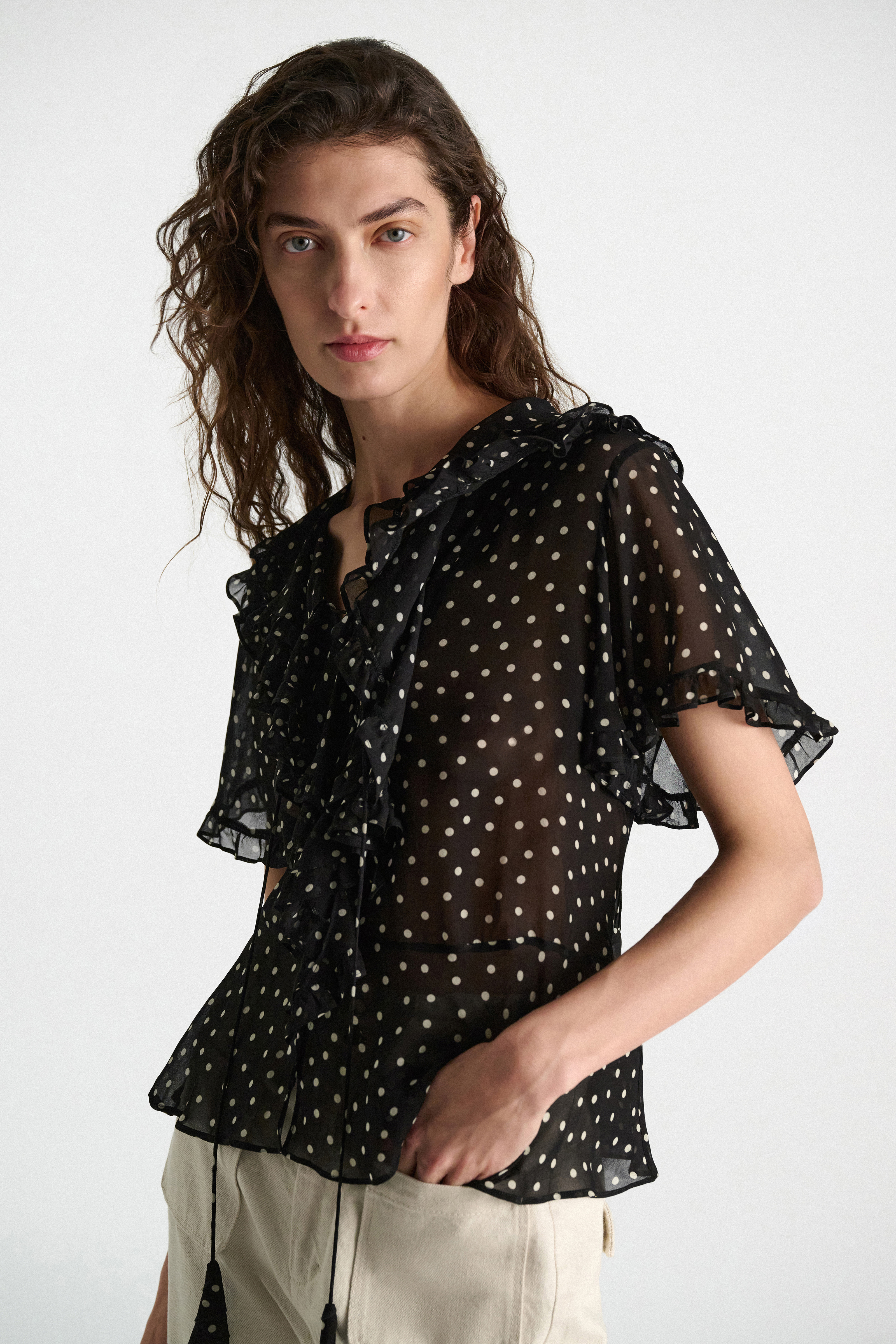 DANCING DOTS blouse | Dorothee Schumacher
