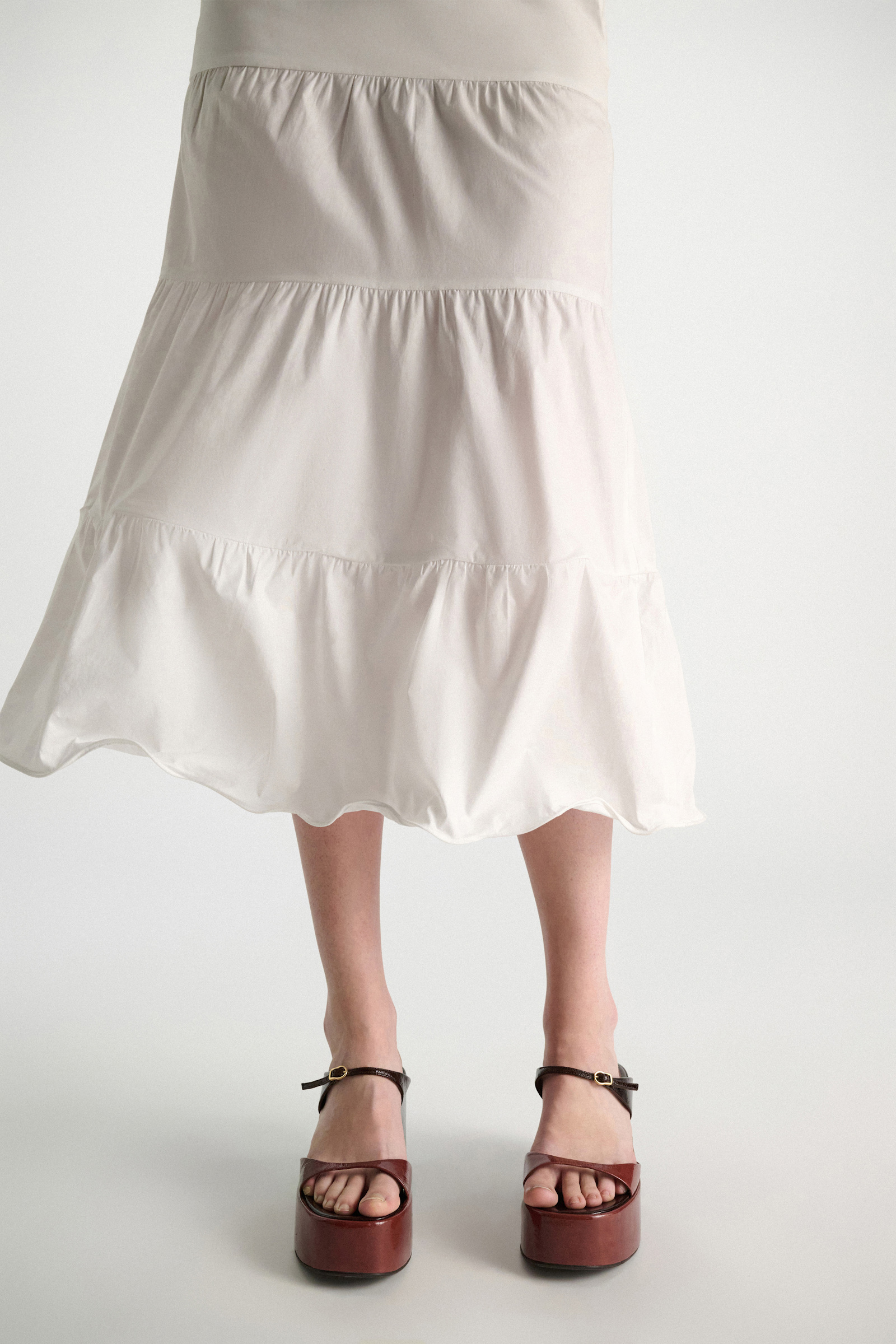 Dorothee Schumacher Wedge Sandalen bordeaux/rust/tan mix