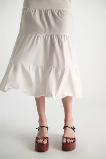 Dorothee Schumacher Wedge Sandalen bordeaux/rust/tan mix