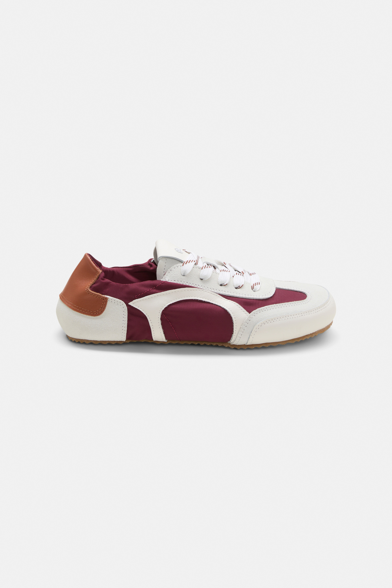 Dorothee Schumacher Material mix sneakers bordeaux mix