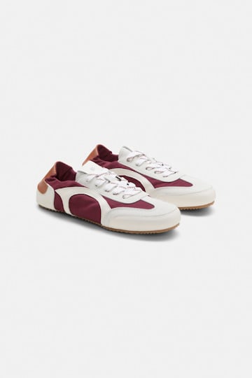 Dorothee Schumacher Sneaker aus Materialmix bordeaux mix