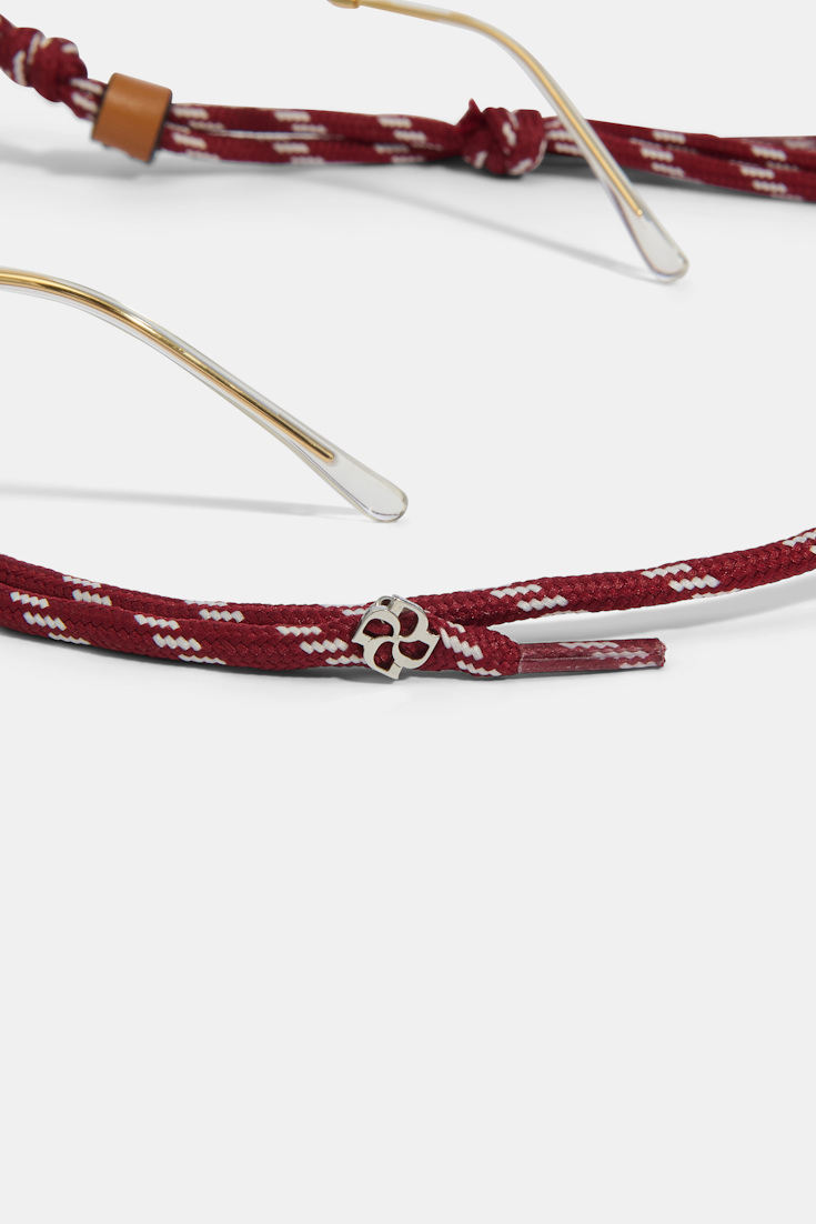 Dorothee Schumacher Glasses cord cognac & bordeaux mix