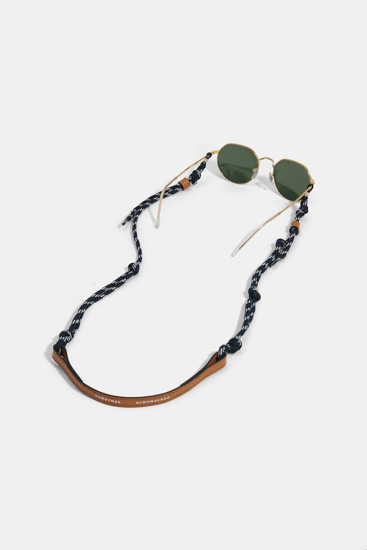 Dorothee Schumacher Glasses cord cognac & navy mix