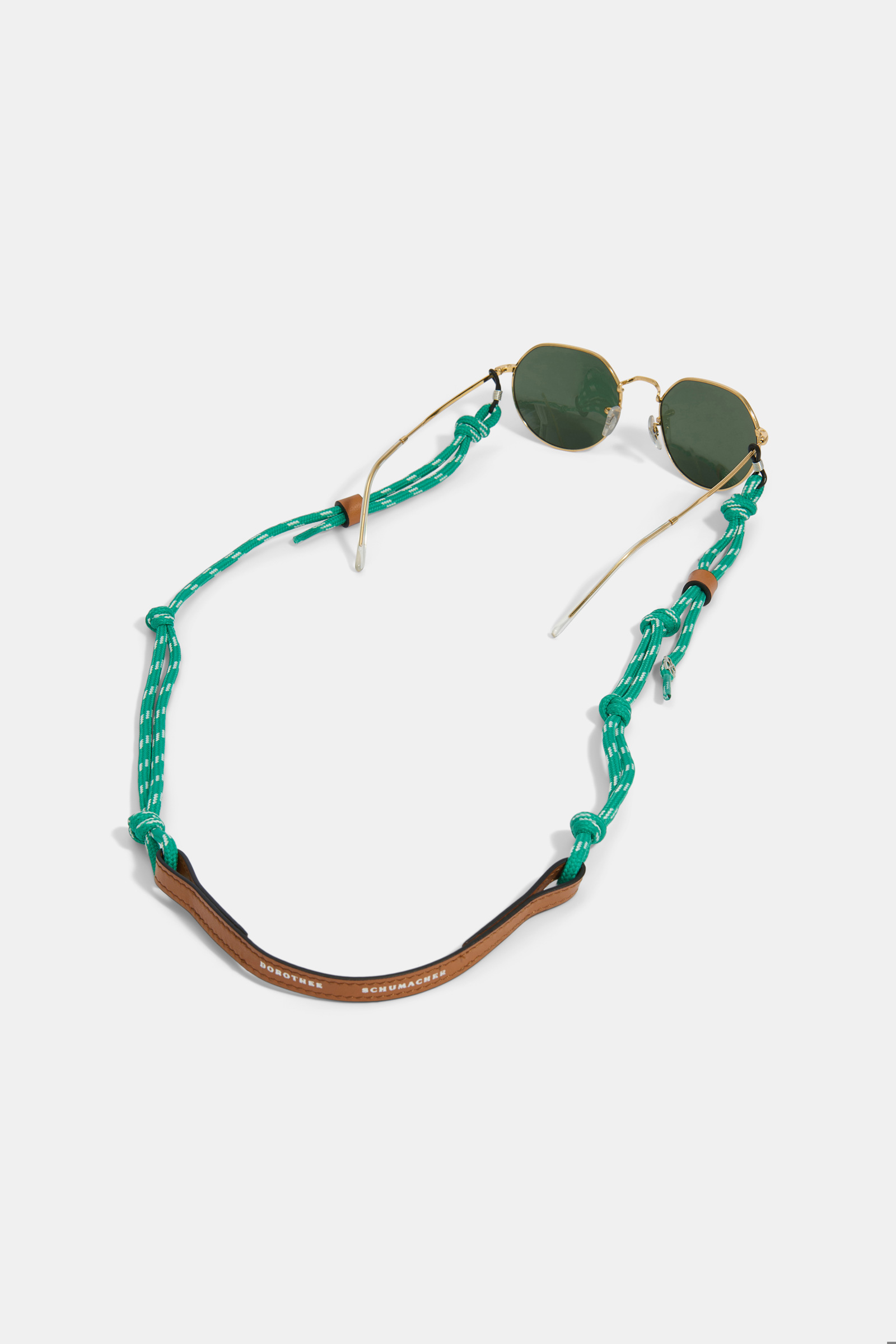 Dorothee Schumacher Glasses cord cognac & green mix