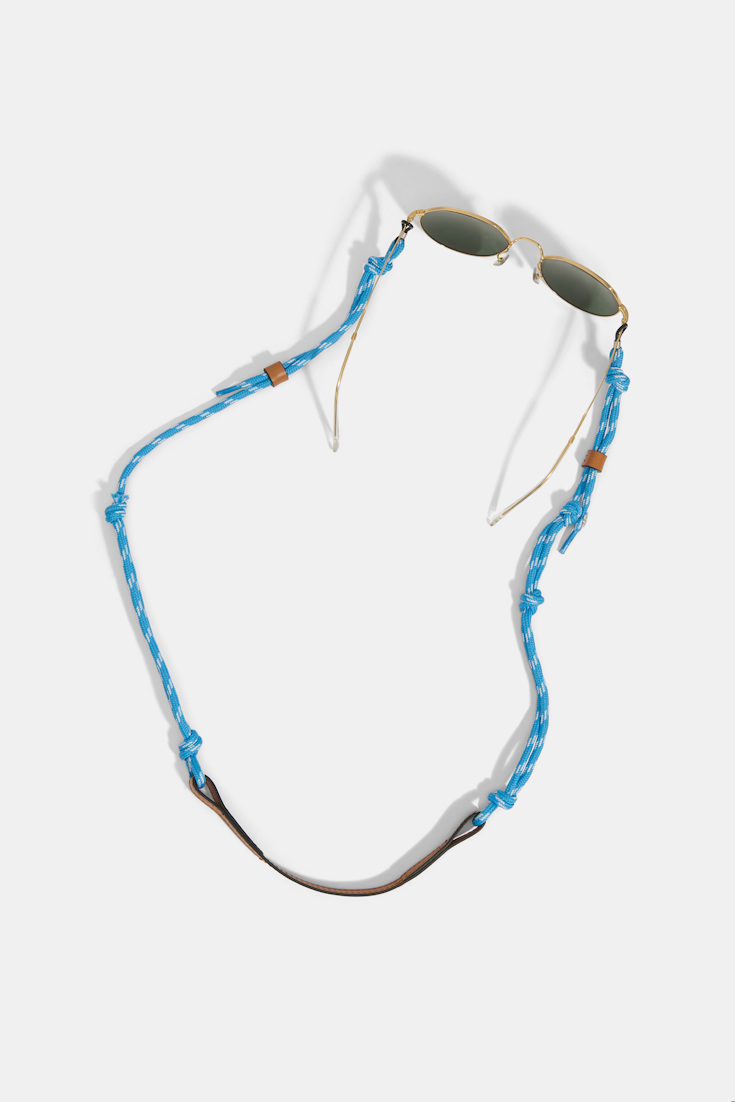 Dorothee Schumacher Glasses cord cognac & turqouise mix