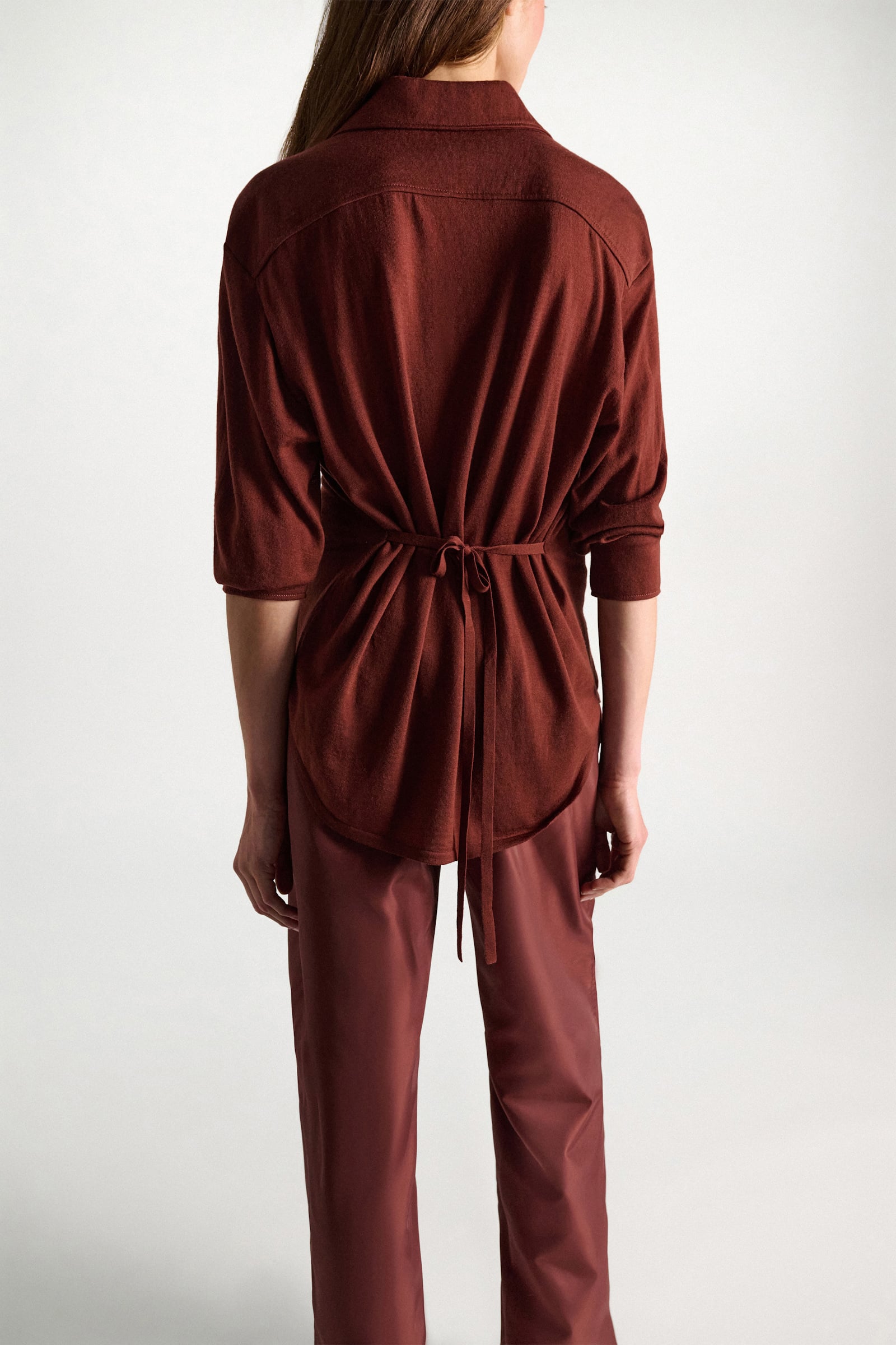 Dorothee Schumacher Extra fine Merino shirt cinnamon
