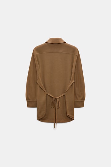 Dorothee Schumacher Extra fine Merino shirt porcini