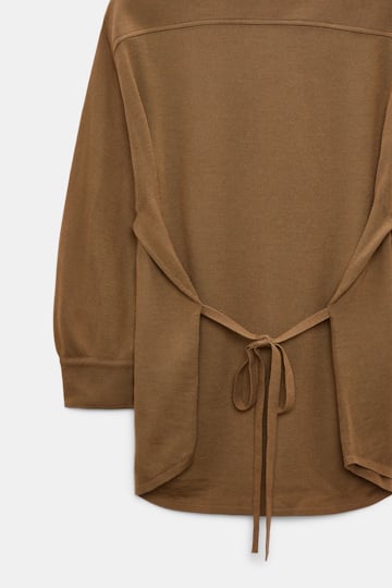 Dorothee Schumacher Extra fine Merino shirt porcini