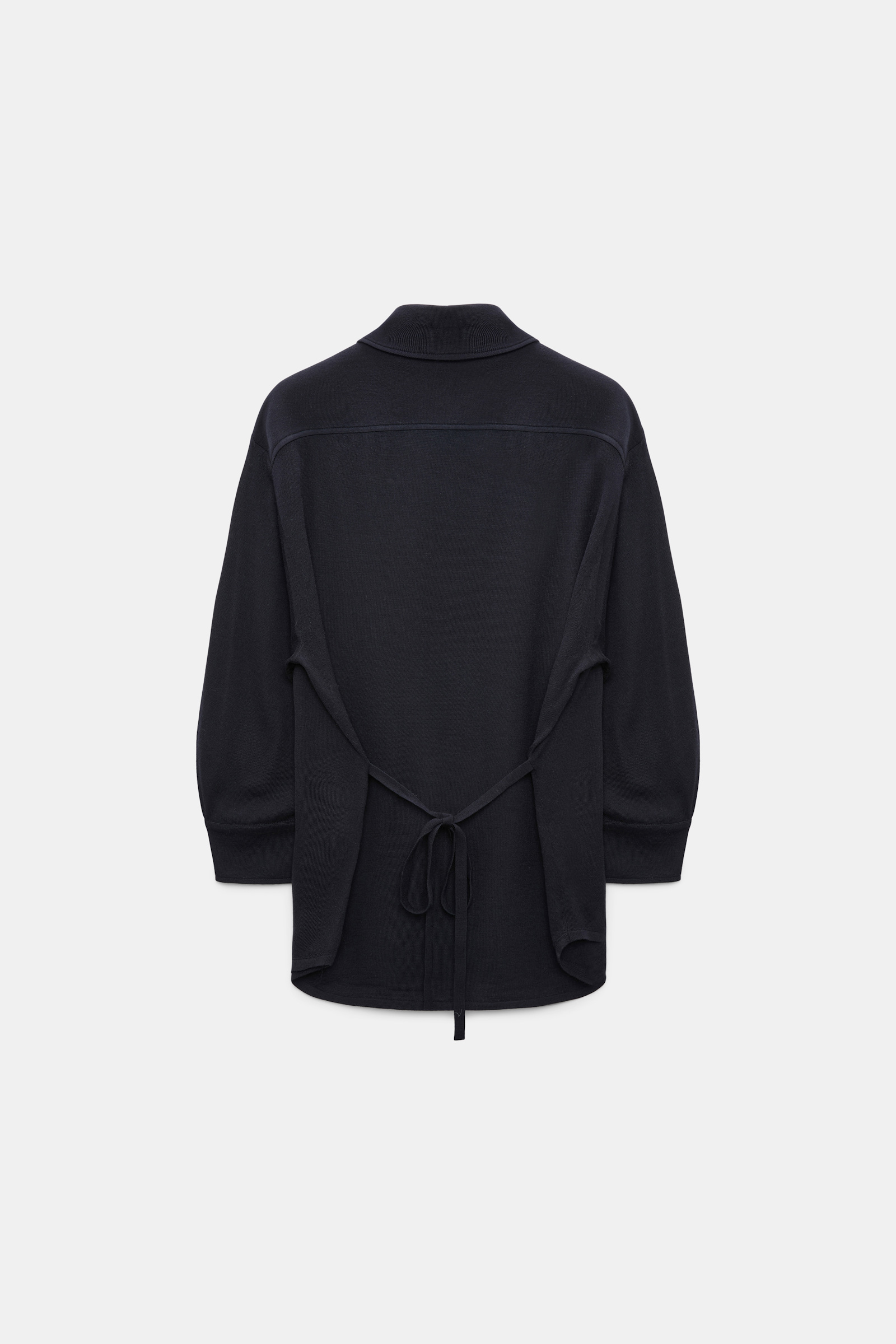 Dorothee Schumacher Extra fine Merino shirt midnight navy