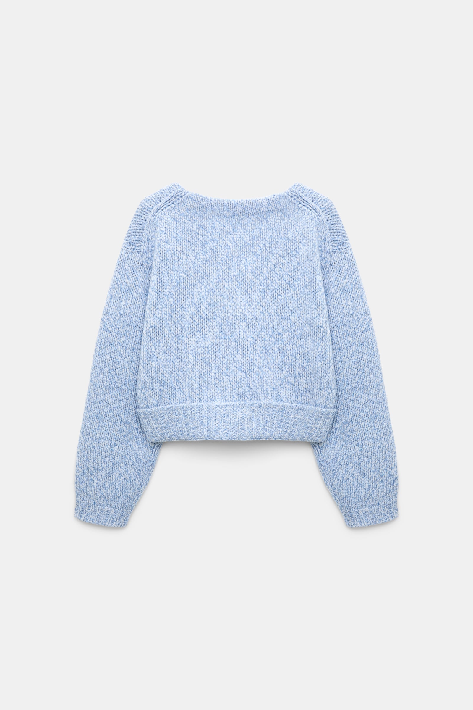 Dorothee Schumacher Merino-cashmere cardigan blue mouliné