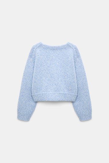 Dorothee Schumacher Merino-cashmere cardigan blue mouliné