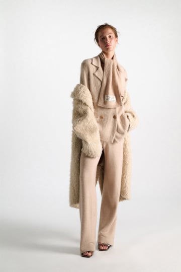 Dorothee Schumacher Merino-cashmere double-breasted blazer make up