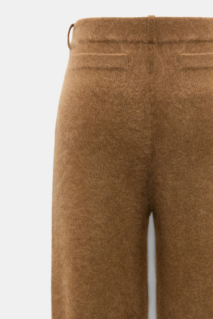 Dorothee Schumacher Pants aus Merino und Kaschmir porcini