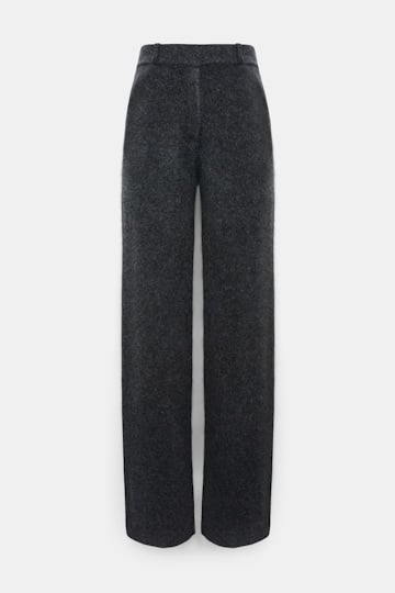 Dorothee Schumacher Merino-cashmere pants anthra melange