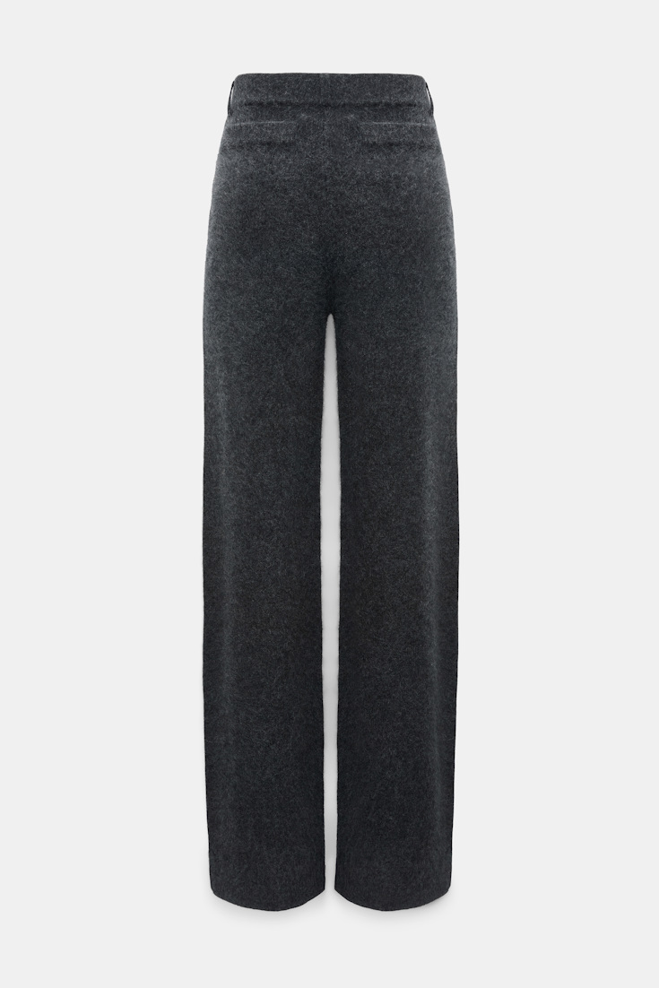 Dorothee Schumacher Merino-cashmere pants anthra melange