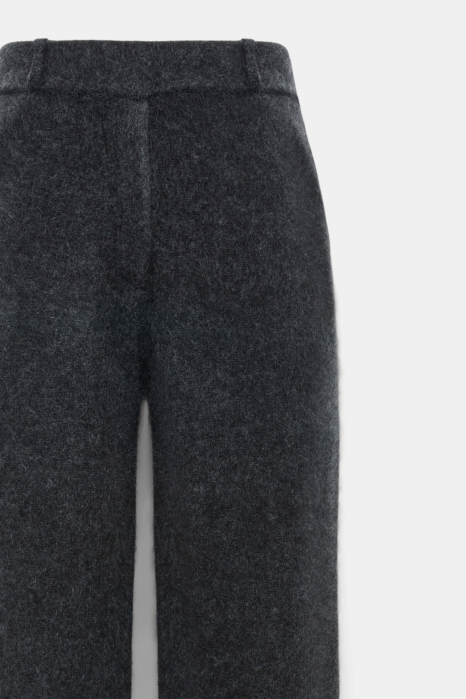 Dorothee Schumacher Merino-cashmere pants anthra melange