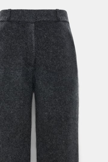 Dorothee Schumacher Merino-cashmere pants anthra melange