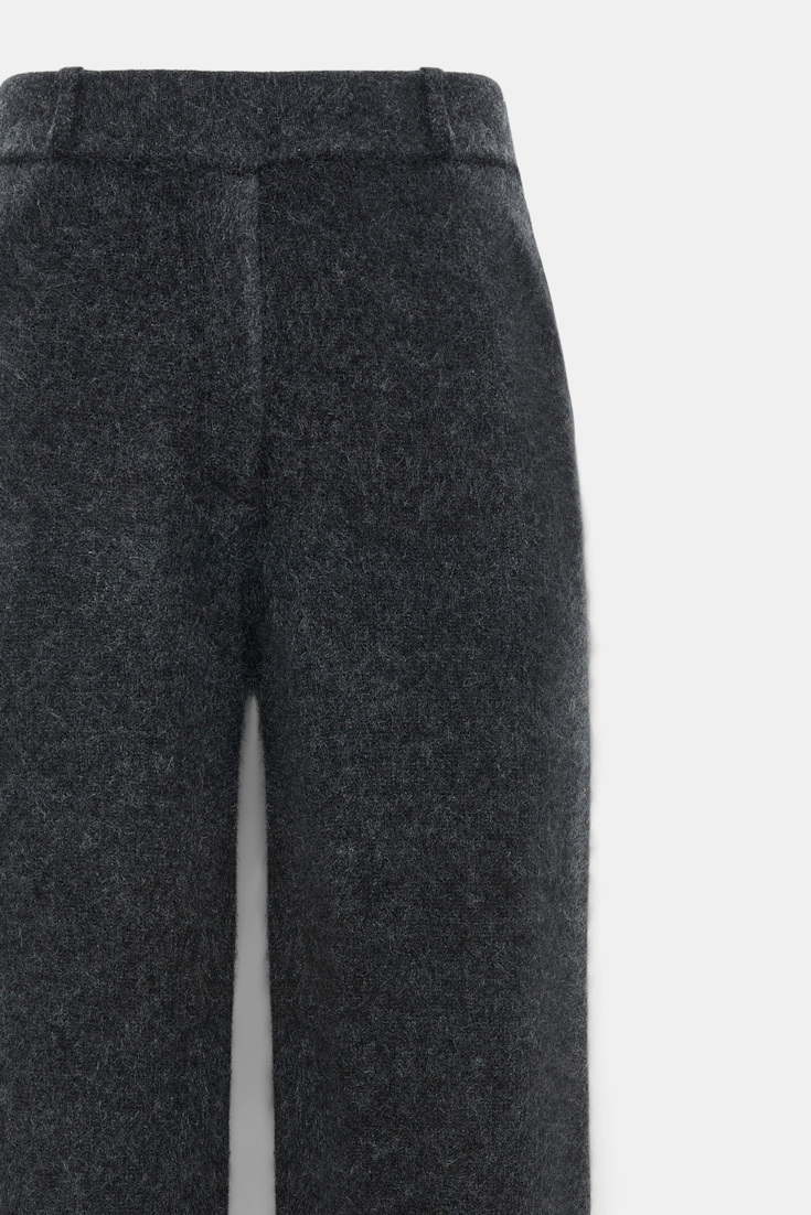 Dorothee Schumacher Merino-cashmere pants anthra melange