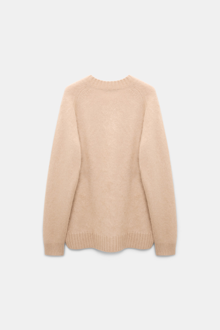 Dorothee Schumacher Pullover mit V-Ausschnitt aus Merino und Kaschmir make up