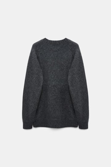 Dorothee Schumacher Merino-cashmere V-neck pullover anthra melange