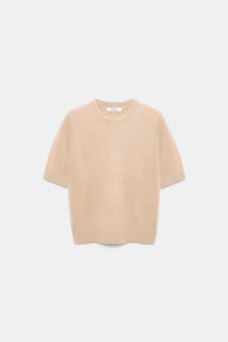 Dorothee Schumacher Merino-cashmere half sleeve pullover make up