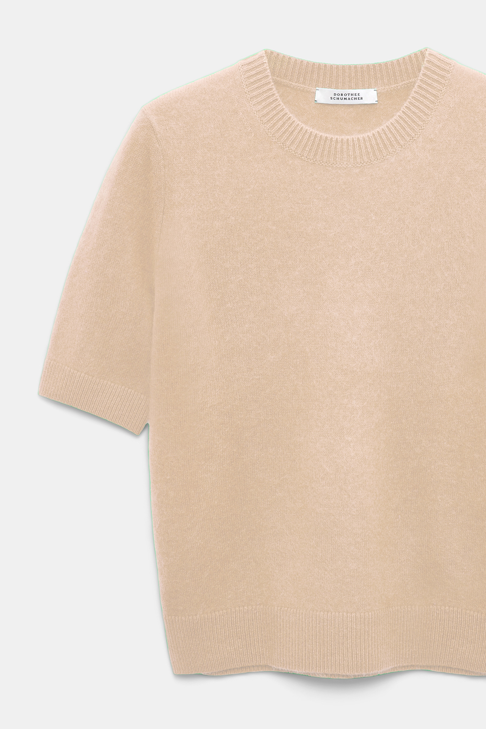 Dorothee Schumacher Merino-cashmere half sleeve pullover make up
